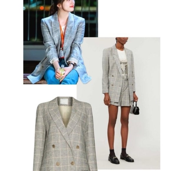 PICTURE UPDATED, 99% NEW SANDRO WOOL BLAZER, SIZE 36, S - Picture 5 of 11